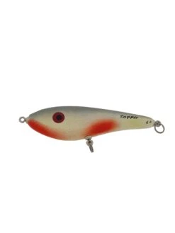 Aad Dam 'Toppie' (55 Gram - 11,5 Cm) -Spro Winkel Aad Dam Toppie Grijs Wit Glitter scaled 1