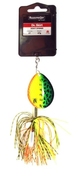 Dr. Skirt Heavy Spinner 27gr Blade #7