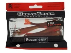 Rozemeijer Urban Sense V Tail 8cm 5pcs -Spro Winkel Rozemeijer Urban Sense Bloody Minnow V Tail 66713 Main