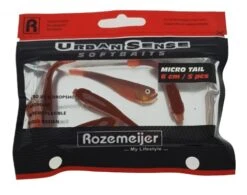 Rozemeijer Urban Sense Micro Tail 6cm 5pcs -Spro Winkel Rozemeijer Urban Sense Micro Tail Bloody Minnow 66733 Main
