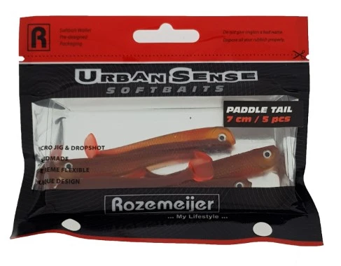 Rozemeijer Urban Sense Paddle Tail 7cm 5pcs 5 Rozemeijer Urban Sense Paddle Tail 7cm 5pcs - Afbeelding 3