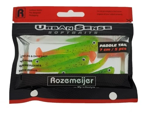 Rozemeijer Urban Sense Paddle Tail 7cm 5pcs 7 Rozemeijer Urban Sense Paddle Tail 7cm 5pcs - Afbeelding 5