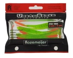 Rozemeijer Urban Sense Pin Tail 9cm 5pcs -Spro Winkel Rozemeijer Urban Sense Pin Tail Fire Tiger 66700